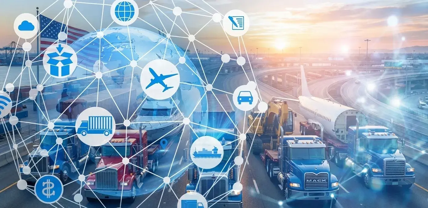 Global network illustration